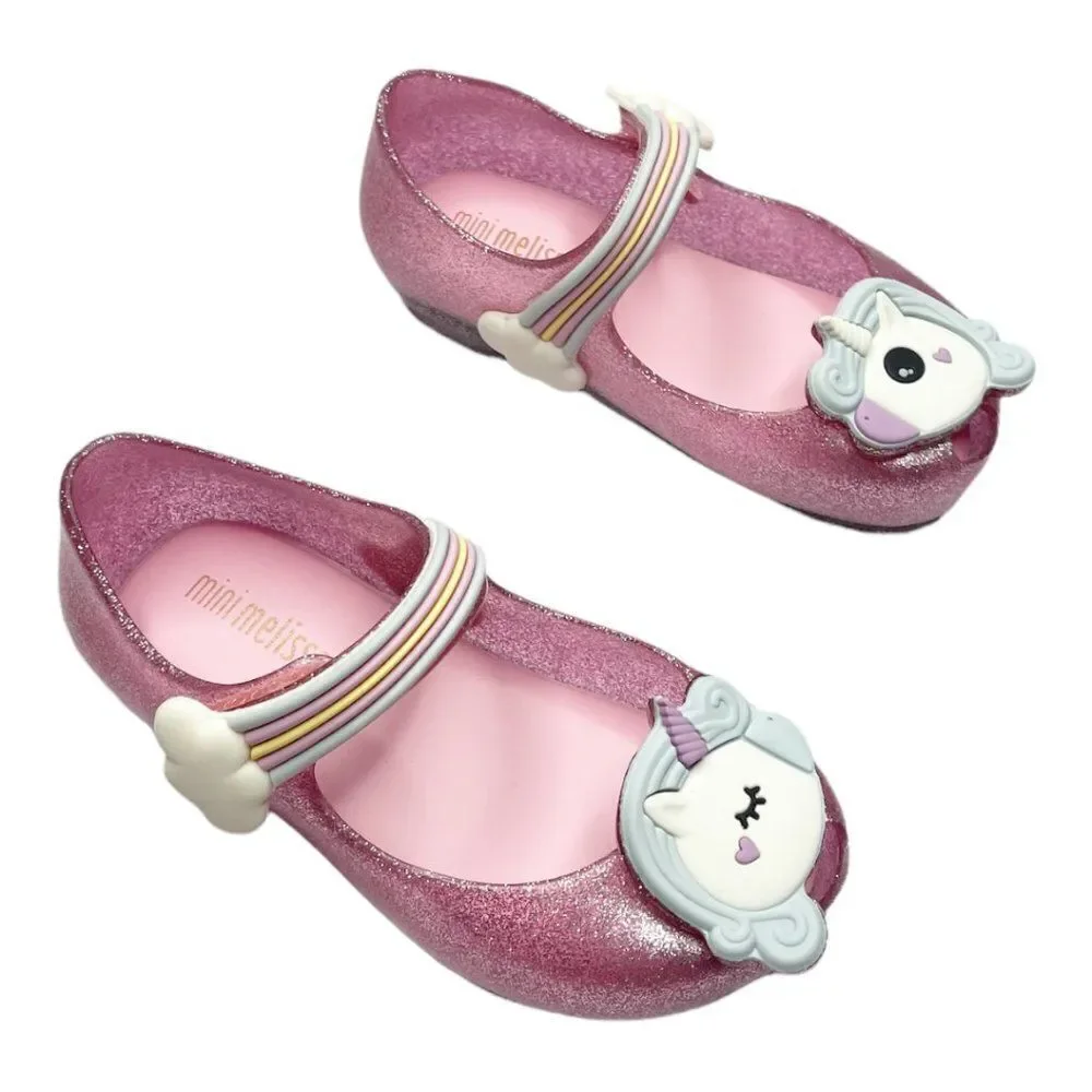 MINI MELISSA Mini Ultragirl Unicorn Water Resistant Mary Jane